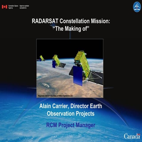 IGARSS 2011 - RCM, The Making of (AC) (Short).ppt