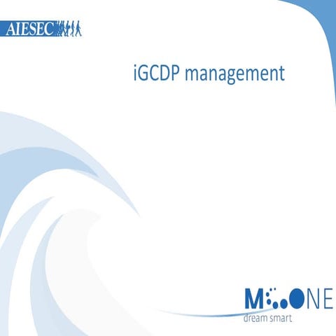 IGCDP Management