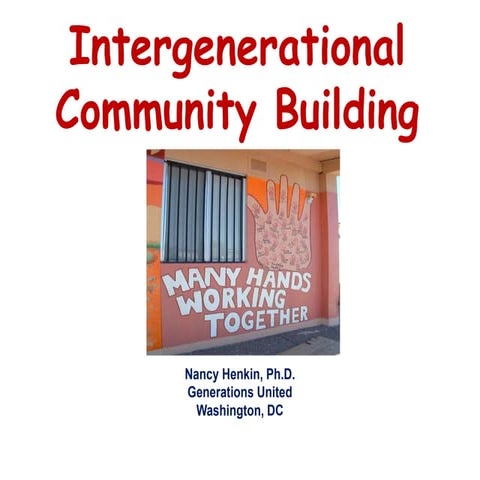 Intergenerational Community Building 