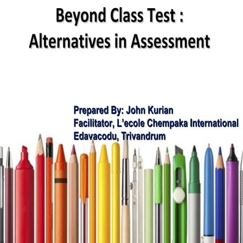 Igcse assessment method-jk