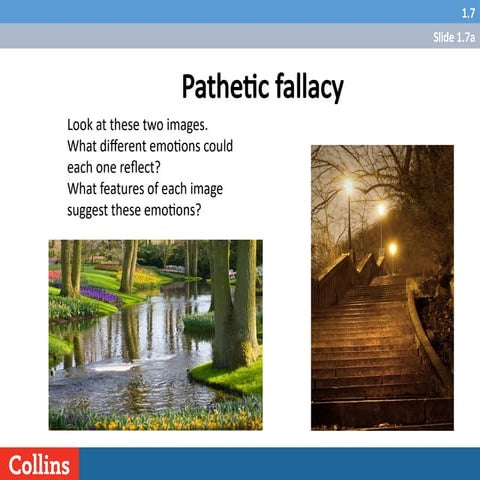 Exploring Pathetic Fallacy and Emotional Imagery in Literature | PPTX