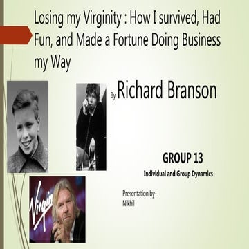 Book Review- Losing My Virginity 