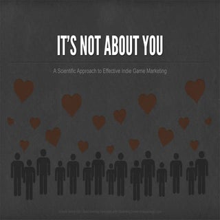 It's Not About You: A Scientific Ap...