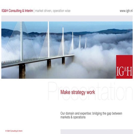 IG&H Consulting & Interim | PPT