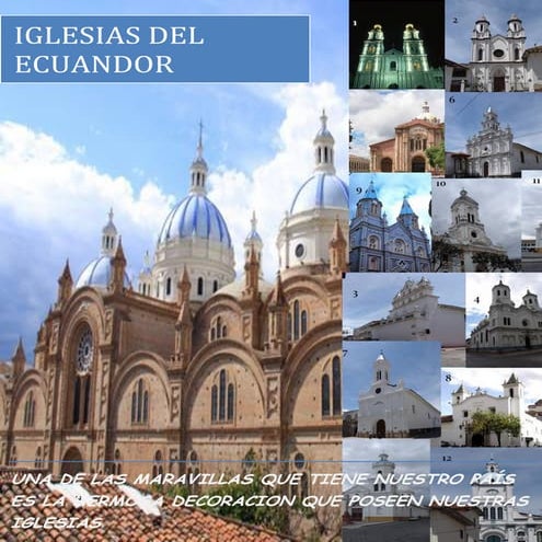 Iglesias del ecuador