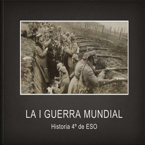 Primera Guerra Mundial 4º ESO