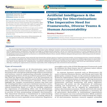 Emerging Trends in Radiomics: Bridging Imaging Technology and Predictive Heal...