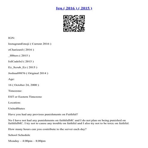 Ign ( 2016 ) ( 2015 )