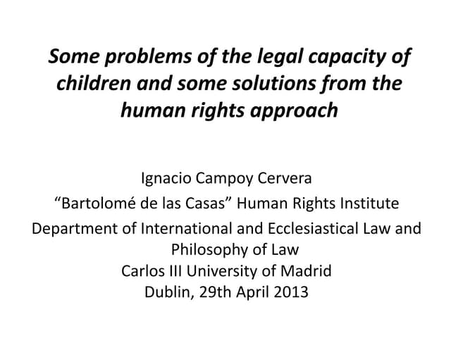 Ignacio Campoy Cervera Some problem...