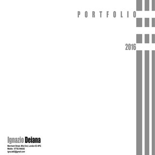 Ignazio deiana portfolio 2016