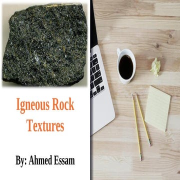 Igneous rock textures