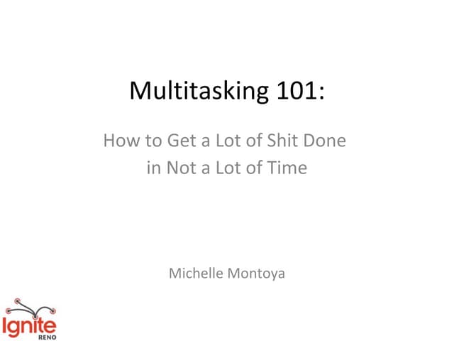 Multitasking 101