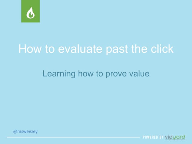 How to show value on content marketing 