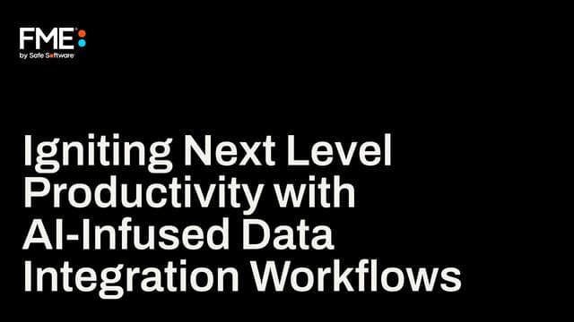 Igniting Next Level Productivity with AI-Infused Data Integration Workflows 