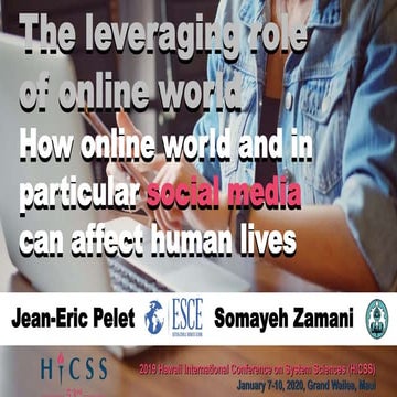 Social presence in online learning environments | PPTX