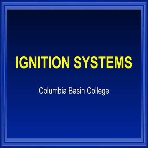 Ignition system