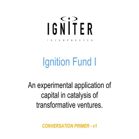 Ignition Fund I