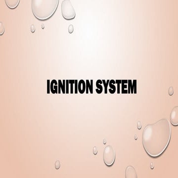 Ignition system 3&4.pdf for the mechanical engineering