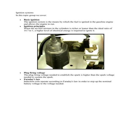 Ignition systems | DOCX