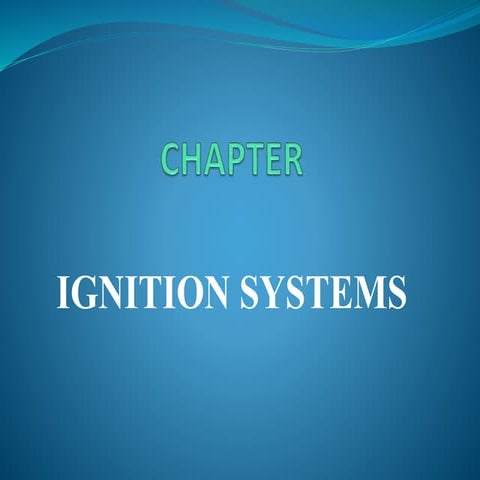 Ignition systems 