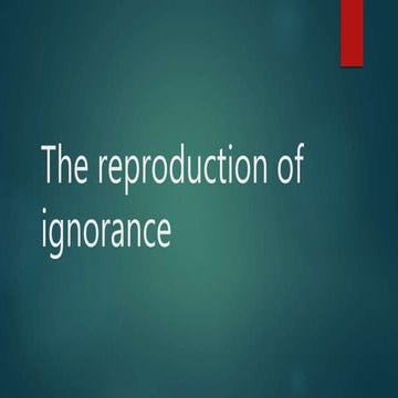 Ignorance | PPT