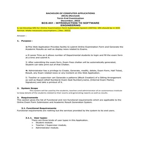 IGNOU BCS-051 Software Engineering December 2022 - Exam Solutions.docx