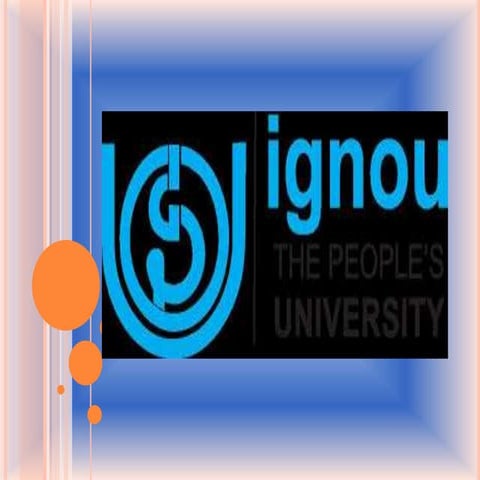 Ignou ppt