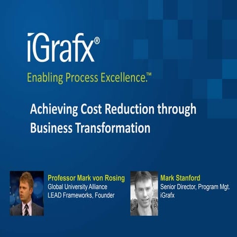 Achieving Cost Reduction through Business Transformation