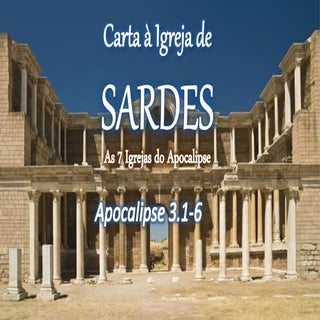 Carta à Igreja de Sardes no Apocalipse