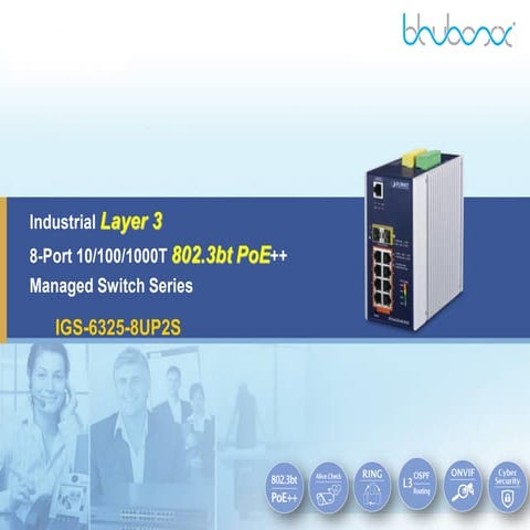 IGS-6325-8UP2S Industrial  Managed Ethernet Switch