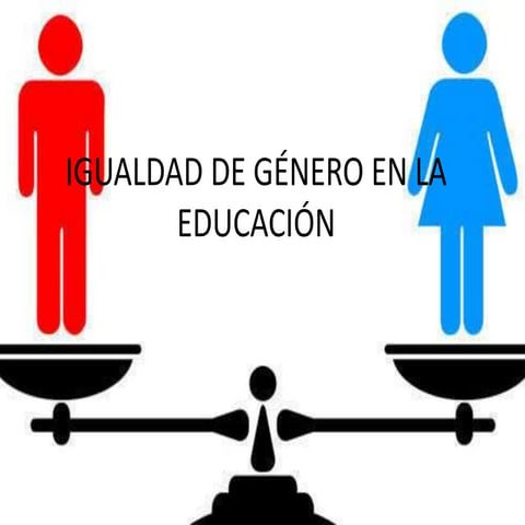 Igualdad de genero