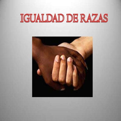 Igualdad Racial Activistas Afroamericanos Levantando La Mano Igualdad