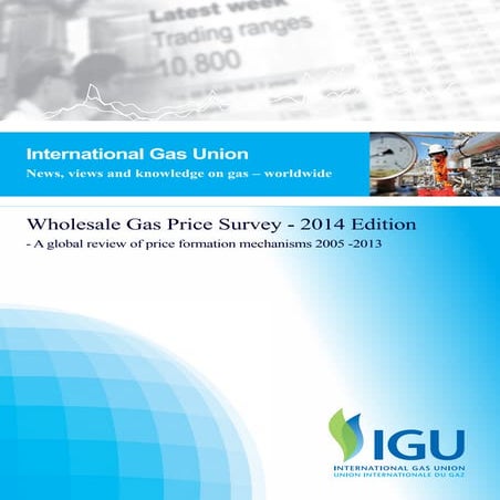 International gas union : 2014 world LNG report | PDF