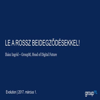 Ihász Ingrid: Le a rossz beidegződé...