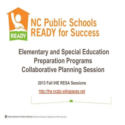 IHE Fall 2013 RESA Sessions Overview