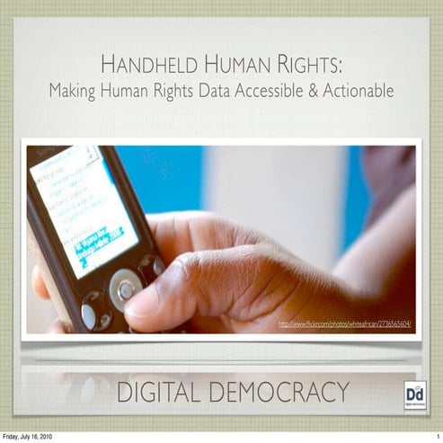 Digital Democracy - Overview | PDF
