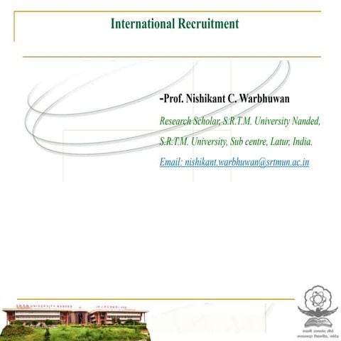 International Recruitement Approaches