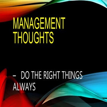 Ihsan   management thoughts