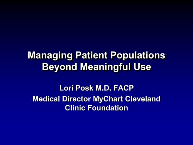 2016 iHT2 San Diego Health IT Summit