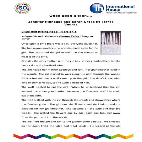 Ihtoc60 jenniferhillhousesarahcross.onceuponateentimehandouts