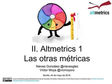 II. Altmetrics (parte 1)