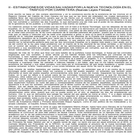 Ii   estimaciones de vidas salvadas por la nueva tecnología en el tráfico por...