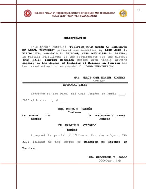 Earist uniform picture