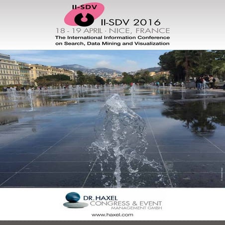 II-SDV 2016 The Meeting The International Information Conference on Search, D...