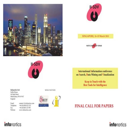 II-SDV Signapore 2011