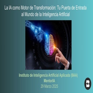 Instituto de Inteligencia Artificial Aplicada -  MentorIA