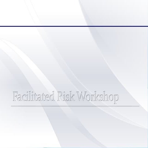 IIA Facilitated Risk Workshop 