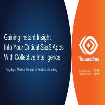 Gaining Instant Insight Into Your Critical SaaS Apps With Collective Intellig...