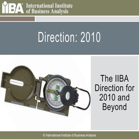 IIBA® Melbourne - Navigating Business Analysis - Excellence for Career ...