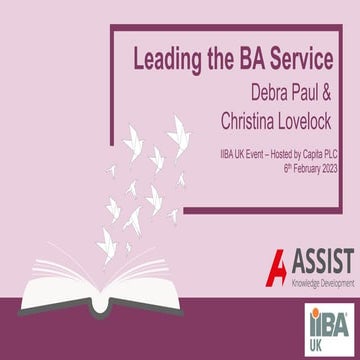 IIBA_Manchester_D_Paul_C_Lovelock_LeadingTheBAServiceV07.pdf